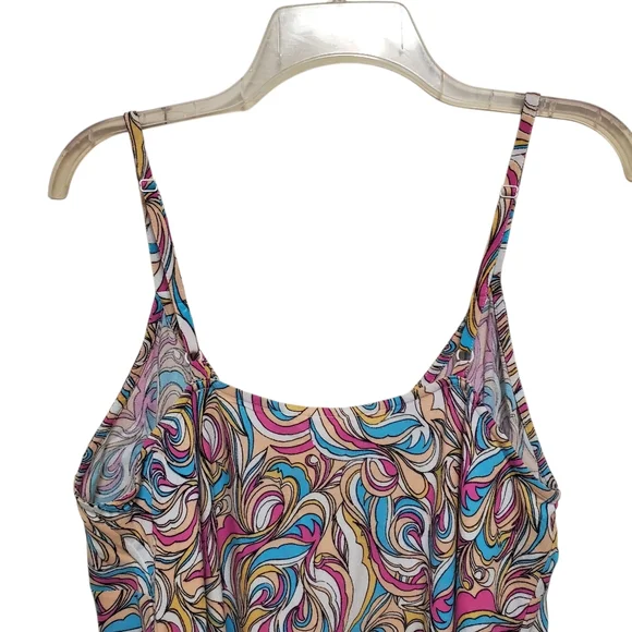 NWT Roxy Daytrip Mini Slip Dress Swirly Retro Daze - Picture 5 of 12